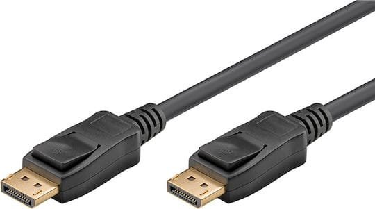 Goobay Cable DisplayPort male - DisplayPort male 2m Μαύρο (61712